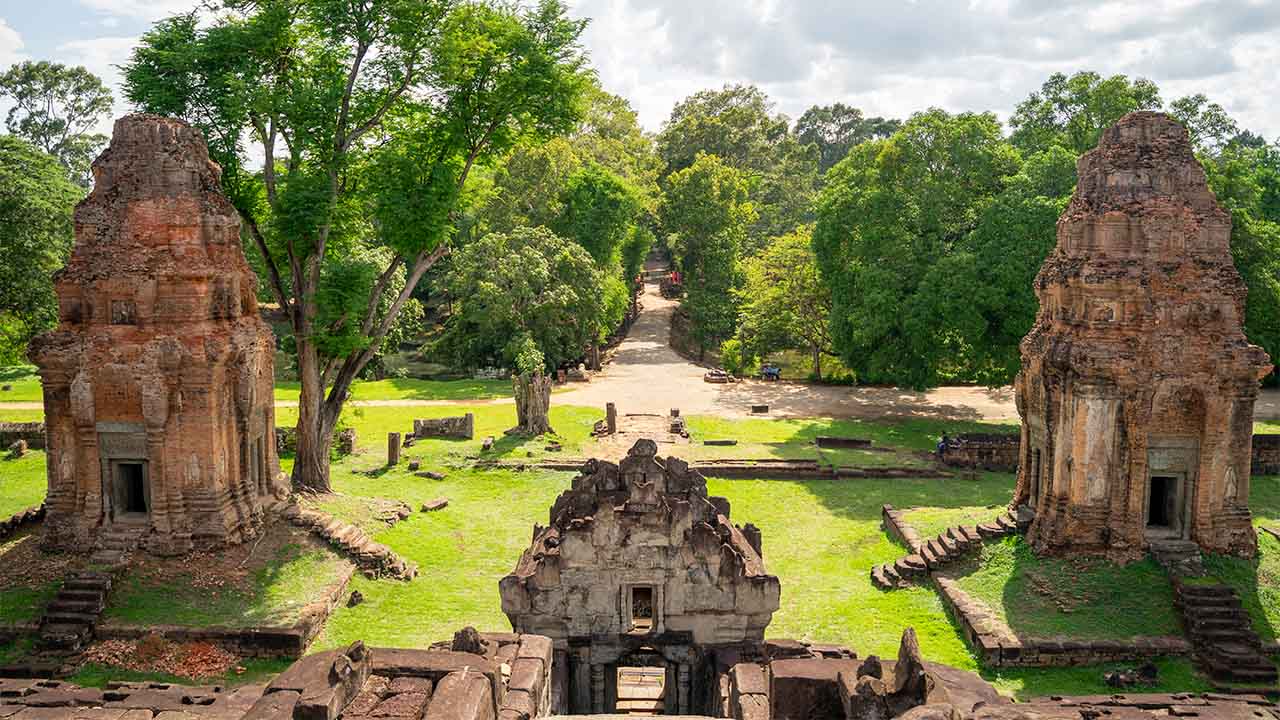 Bakong Temple in Siem Reap Cambodia